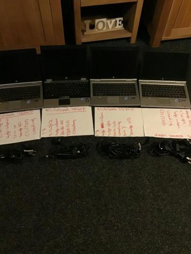 4 x elitebooks