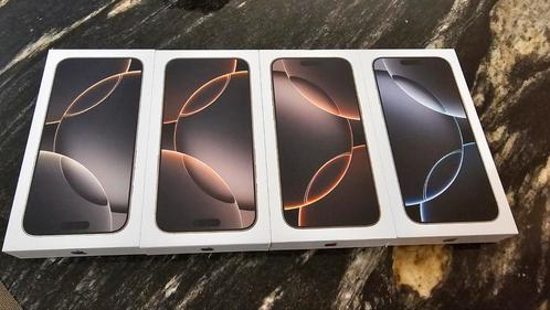 4 x gesealde iPhone 16 pro max 512gb (let op enkel e-sim)