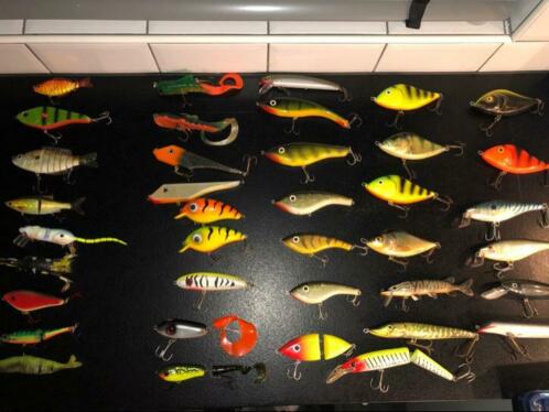 40 delige Set Jerkbaits,Robbait,Tucker,Salmo,Suick,Sybe