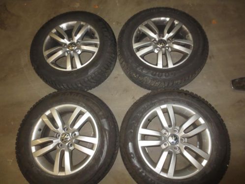 40 sets sportvelgen met winterbanden origineel vw golf 5x112