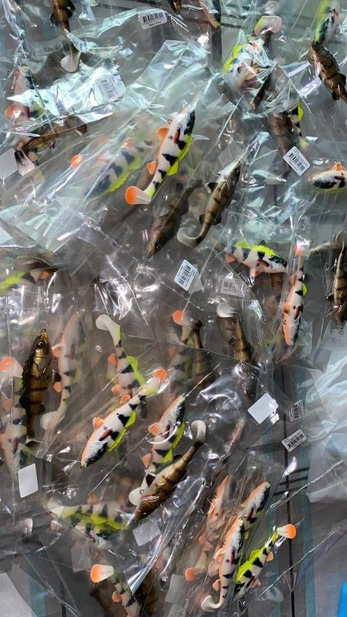 40x  Savage Gear Kunstaas 4D Perch Shad