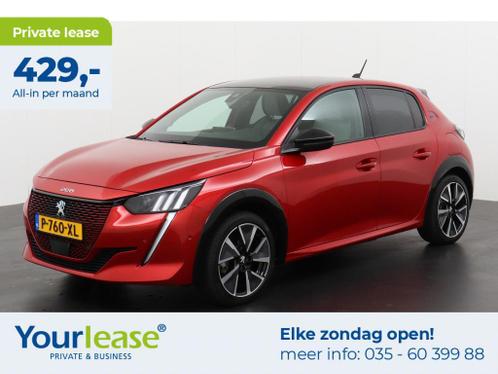 429,- Private lease  Peugeot e-208 EV GT Pack 50 kWh