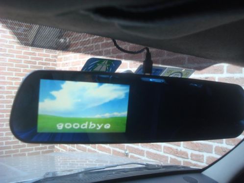 4.3 inch Full HD spiegel dashcam nieuw