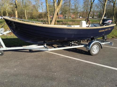 430 Sloep met 6 PK Buitenboordmotor en afstandsbediening 