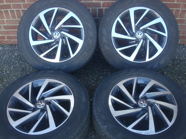 17’’Inch Originele VW Woodstock Velgen en Banden 5x112