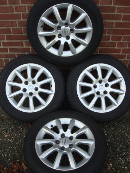 16''Originele Opel velgen en banden steek 5x110