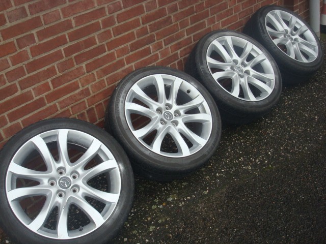 19” Originele Mazda CX-5 Velgen met Banden 5x114,3