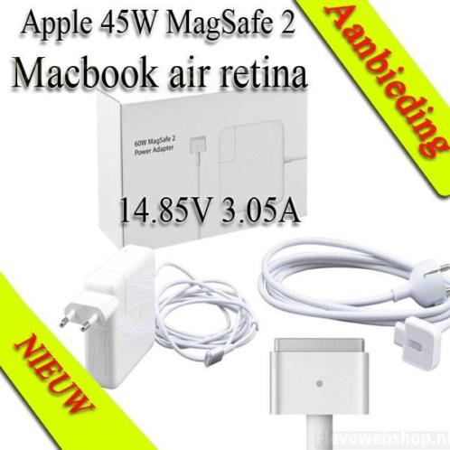 45W Adapter voor apple macbook air retina a1465 a1466 14....