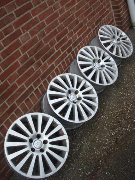 17'' Inch Originele Alfa Romeo Velgen Steek 5x110