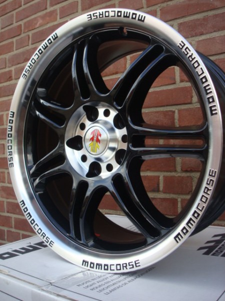 17'' Inch Momo Corse Black 5x112