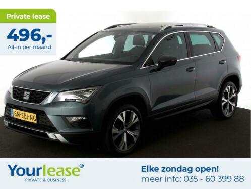 496,- Private lease  SEAT Ateca 1.4 EcoTSI Xcellence DSG