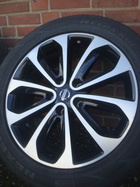 18’’Inch Originele Nissan Qashqai Velgen en Banden 5x114.3