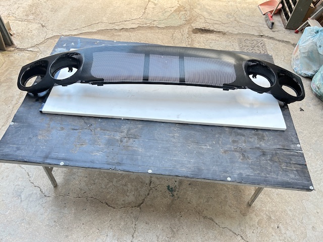 Rear grill panel drilled type for Ferrari 360