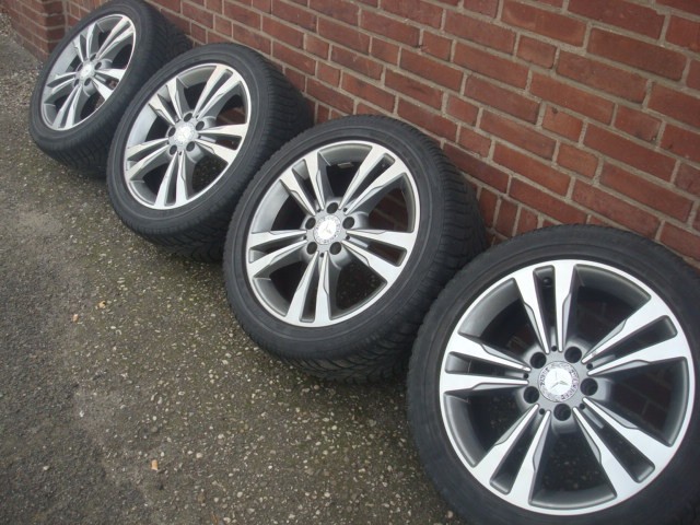 17 inch Originele Avantgarde Velgen Mercedes C E klasse Steek 5x112