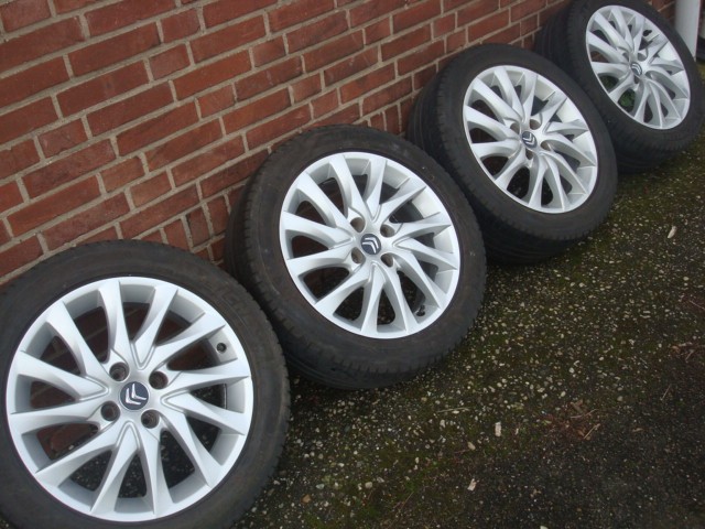 17”Inch Originele Sport Velgen Citroen C4 Steek 4x108