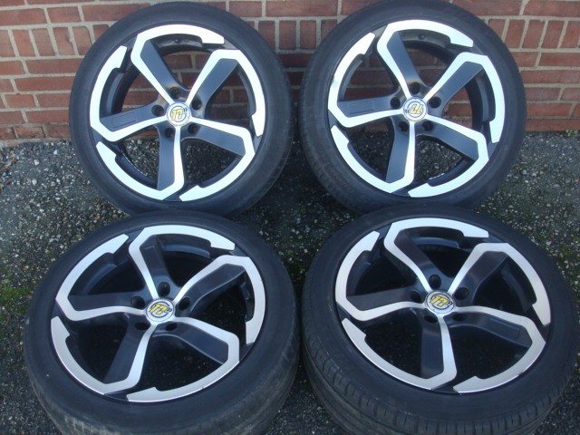 17”VW Dotz Hanzo Velgen Hifly Michelin 5x112