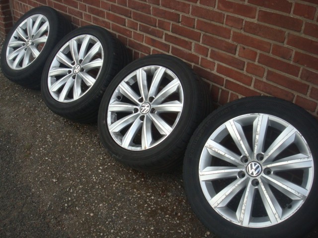 17’’inch Origineel Highline Velgen Vw Passat Golf 6 VW Caddy