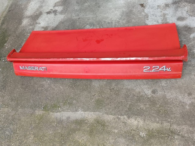 Rear hood Maserati Biturbo 2.24