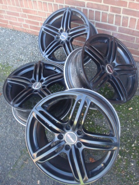 18’’Inch RS6 Zwart Black A3 A4 A6 Golf 5 6 7 Eos Leon Altea Octavia Passat 5x112