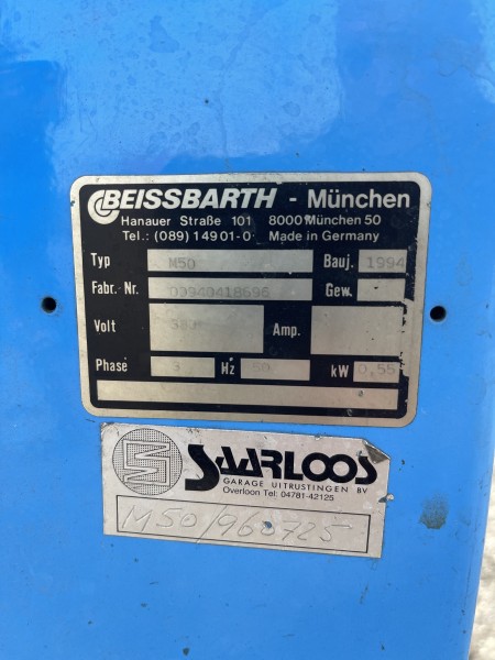 Banden Demontage Apparaat Beissbarth MS50