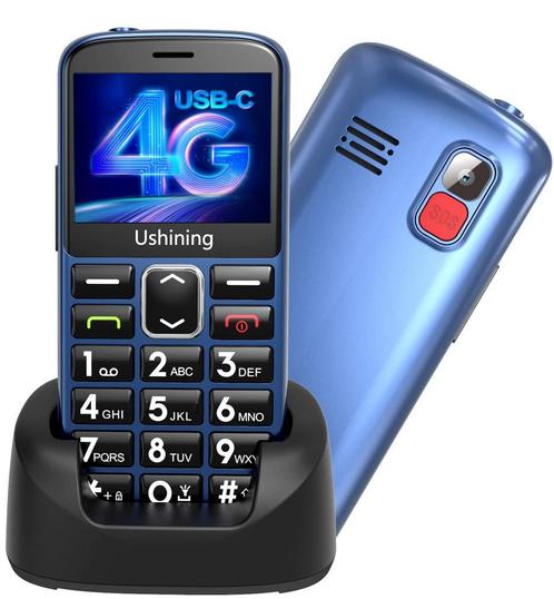 4G Senioren Mobiele Telefoon GSM Ouderen Grote knoppen NIEUW