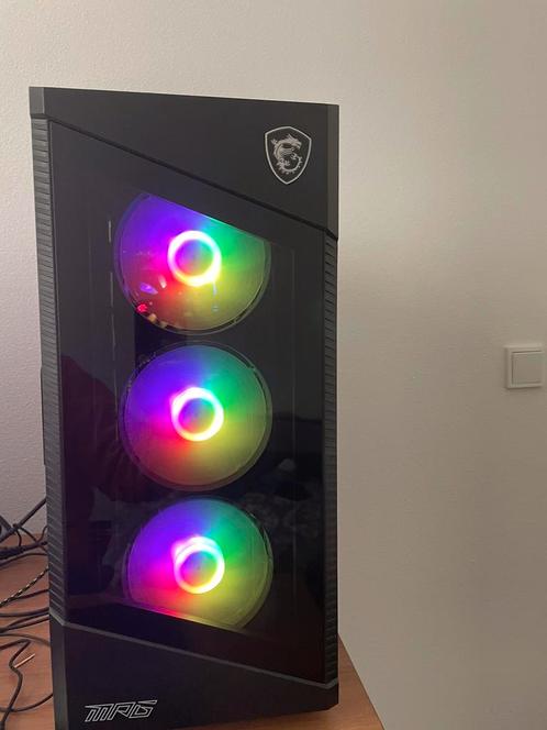 4K Ultrasnelle Game PC i7 RTX 3060Ti SSD 1TB Vrijwel Nieuw