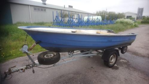 4m toerboot incl trailer