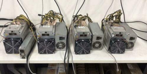 4x Bitmain Antminer L3 en PSU met ASICFW IO