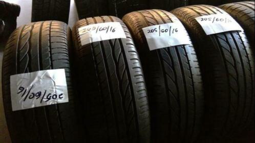 4x Bridgestone Turanza ER300 205-60-16 Zomerbanden 5,5mm