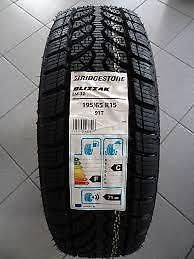 4x Nieuwe winterbanden 195 65 15 Bridgestone 220 ALL-IN