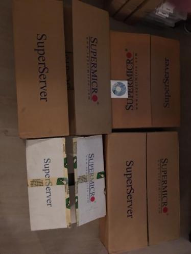 4x SuperMicro SuperServer