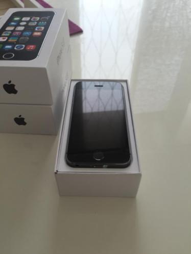 4x zgan complete iPhone 5S 16GB space grey, 3 maand garantie