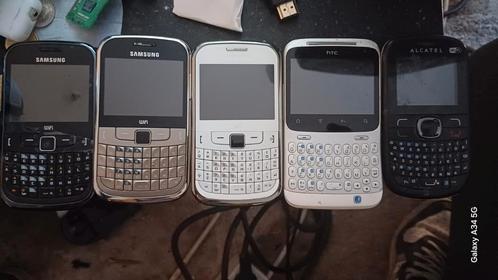 5 berryx27s. 3x Samsung, 1x HTC, Alcatel