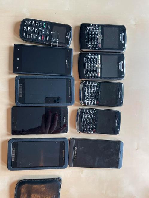 5 blackberry  5 andere telefoons