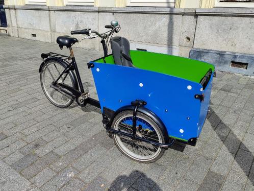 5 gears colourful bakfiets