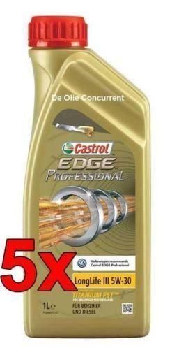 5 Liter Castrol EDGE Professional LongLife III 5W30 