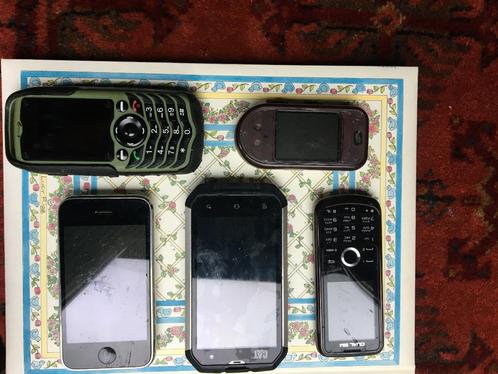 5 oude mobiele telefoons