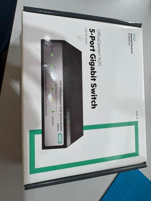 5-PORT Gigabit Switch HP Office Connect 1420 NIEUW