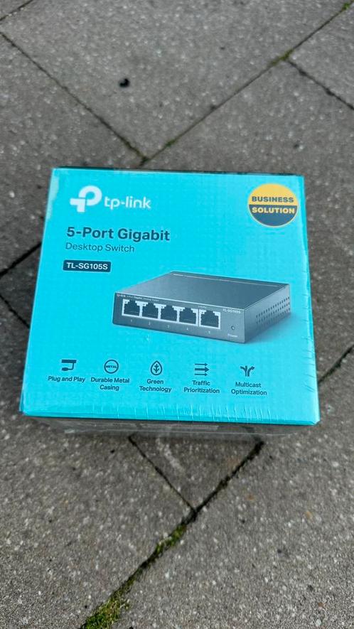 5 port gigabit switch tl-sg105s nieuw gesealed