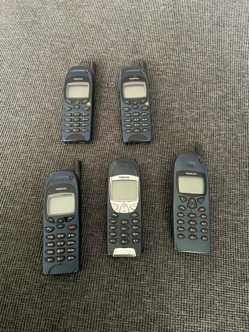 5 x nokia telefoons