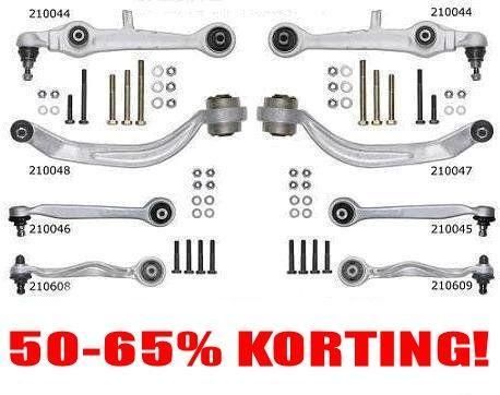 50-65 Korting Draagarm,Stuurkogel,Stabilisator,fuseekogel.