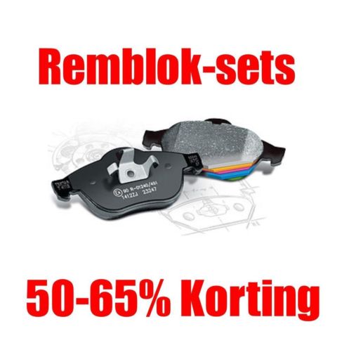 50-65 Korting Remblok sets Honda, gratis reiniger en vet.