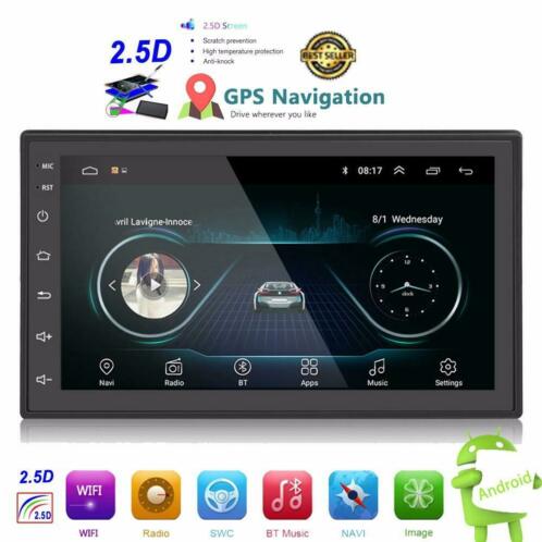 -50 ANDROID 8 Autoradio DIN 2 - Touch screen Bluetooth