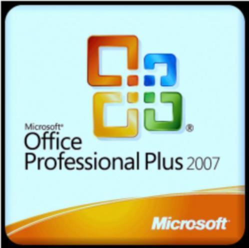 500 stuks Microsoft Office Professional Plus 2007 5 PCs