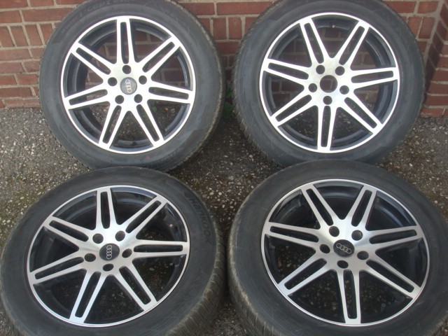 17 inch Audi velgen en Banden Steek 5x112