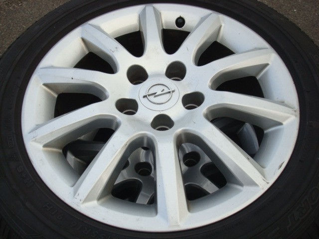 16''Originele Opel velgen en banden steek 5x110