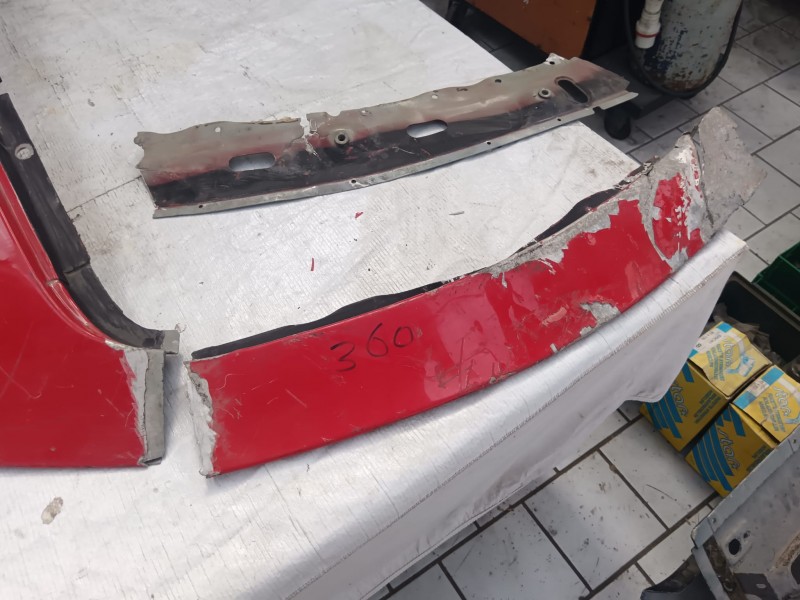 Front section of Right front fender Ferrari 360