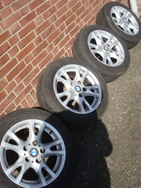 16''Originele BMW Velgen en Banden Steek 5x120