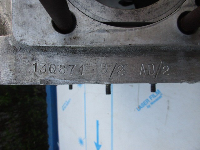 Experimental engine block Ferrari type F121A