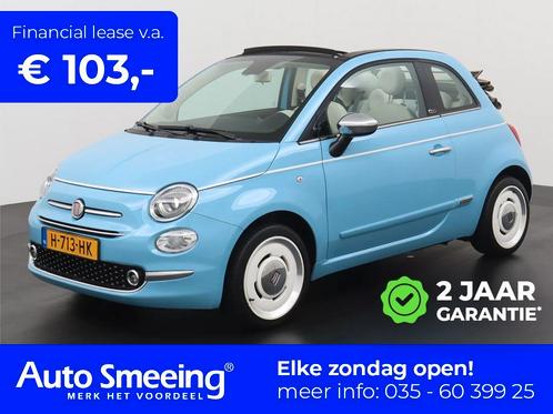 55x de mooiste Fiat 500  Cabrio  Sport  Hybrid  Automaat